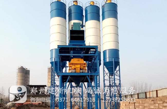 建新成套120混凝土万象城（中国）生产线设备驻扎山东菏泽