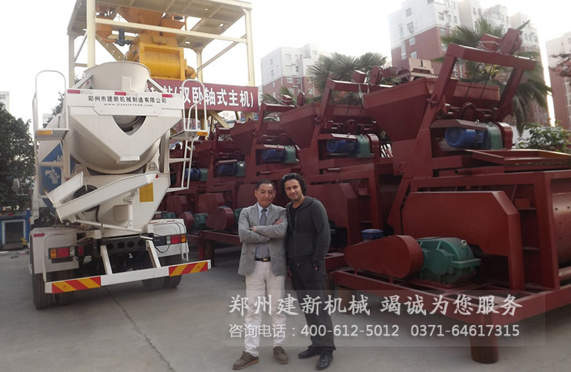 建新与加拿大客户签订HZS35混凝土万象城（中国）