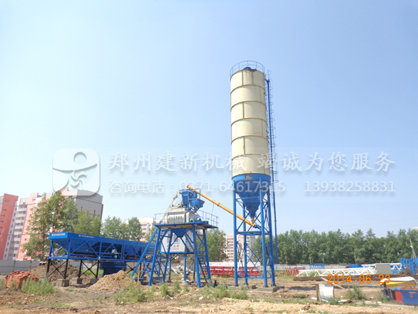 混凝土万象城（中国）设备俄罗斯HZS50