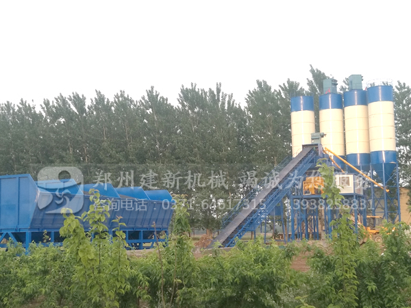 周口HZS120混凝土万象城（中国）设备